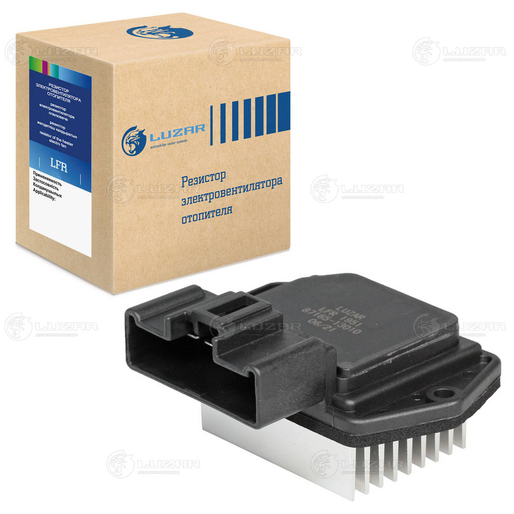Odpor vnútorného ventilátora LUZAR Original TH, Ltd.